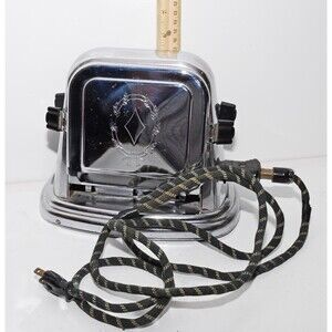 Bersted MOdel 71 Electric Toaster McGraw Electric Co. Art Deco Works! 50's